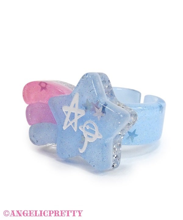 Fancy Shooting Star Ring by Angelic Pretty