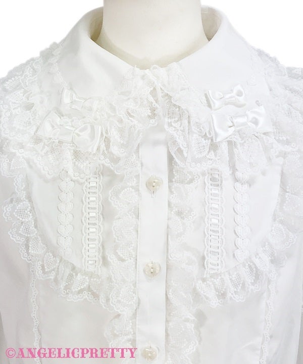Dress-up Lace Detachable Sleeves Blouse by Angelic Pretty