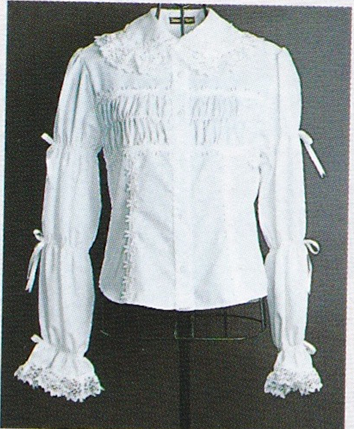 Chest Front Shirring Blouse (2000) by Innocent World
