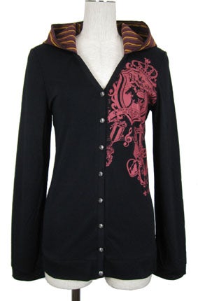 Hooded Cardigan by Putumayo
