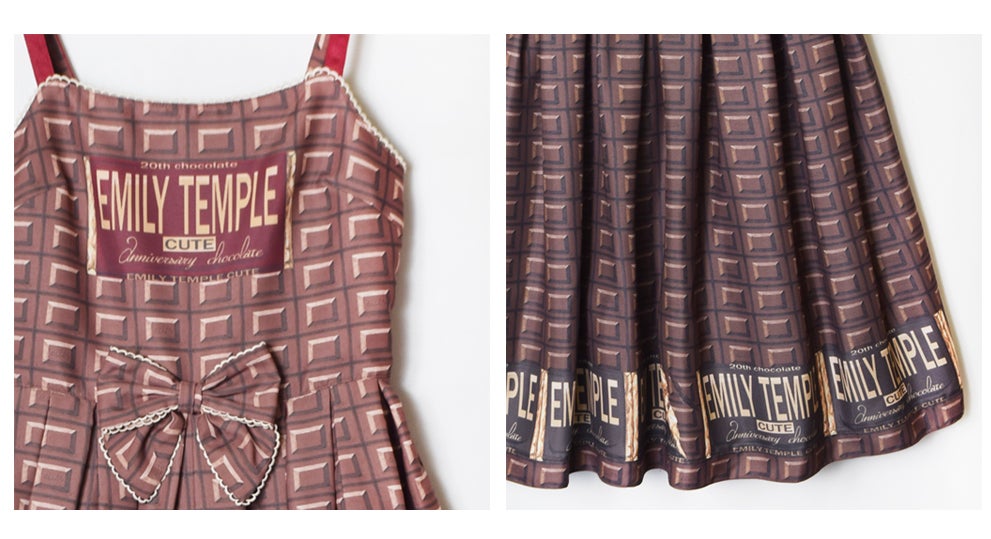 anniv.choco camisole dress JSK by Emily Temple Cute
