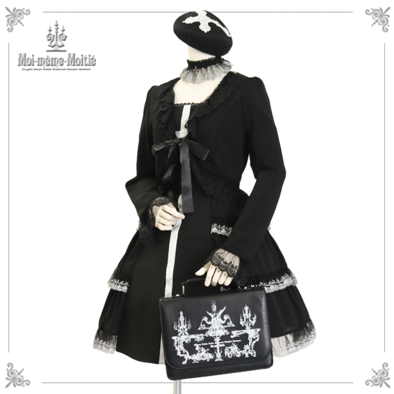 Cross Arch Lace Cutsew Bolero by Moi-même-Moitié