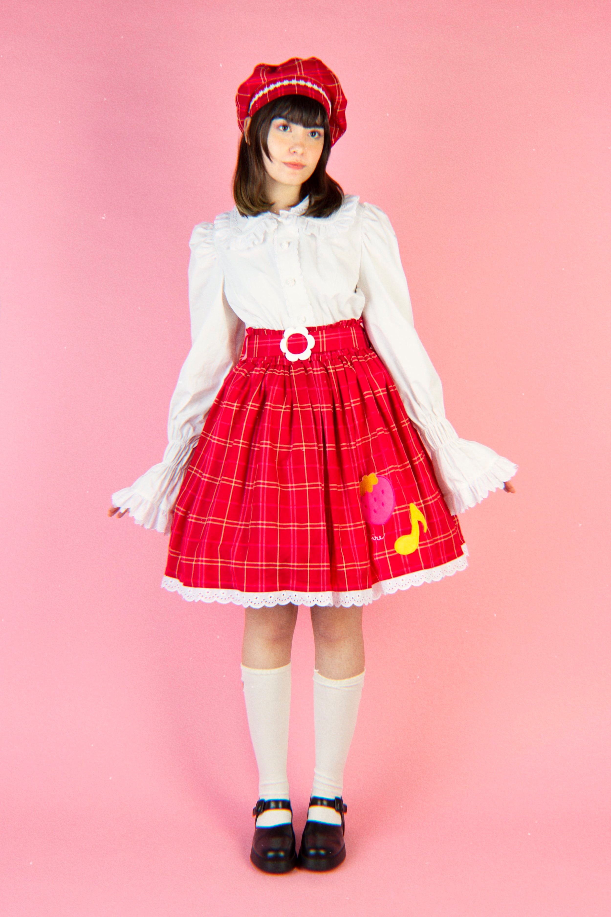 Happy Tartans Skirt by Violet Fane