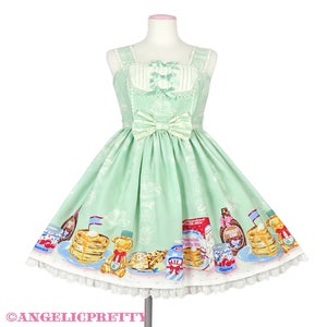 Honey Cake Switching JSK (2021) by Angelic Pretty
