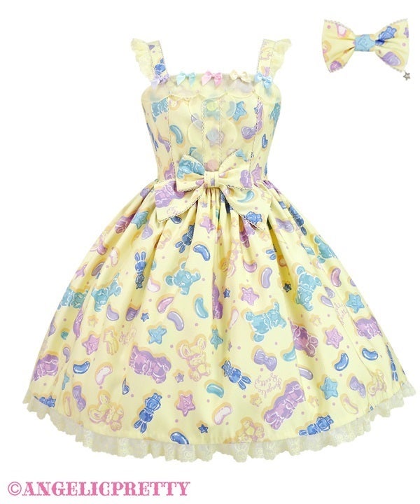 Jelly Candy Toys JSK Set (2023) by Angelic Pretty