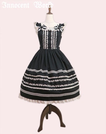 Revival Cross Grosgrain JSK by Innocent World