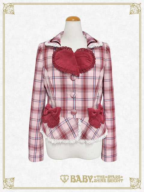 Mary Stuart Tartan Check Jacket by Baby, the Stars Shine Bright