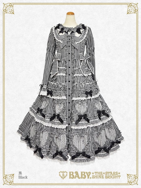 sweet gingham doll ワンピース BABY Sweet Gingham Doll Long OP by Baby, the Stars Shine Bright