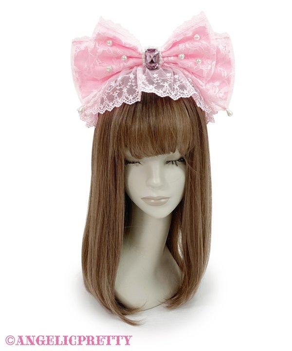 Sweet Actress Head Bow by Angelic Pretty