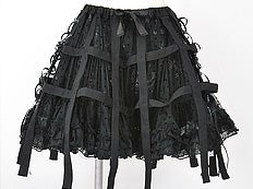 FRILL ~ Birdcage Motif Volume Skirt by h.NAOTO