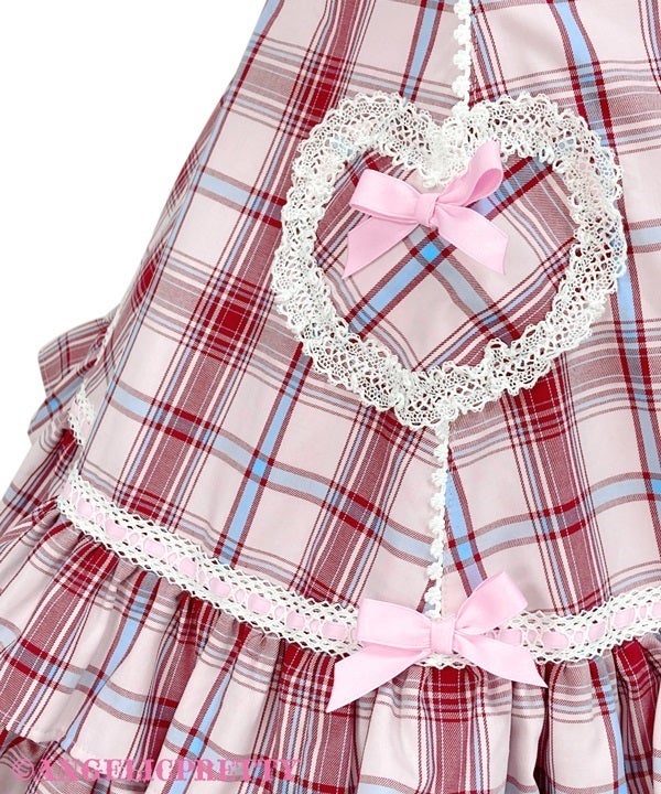 Cute Heart JSK (Tartan) by Angelic Pretty