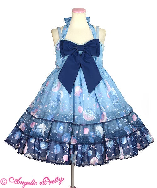 MTO】Dream Marine Brilliant Color JSK Set (2019) by Angelic Pretty
