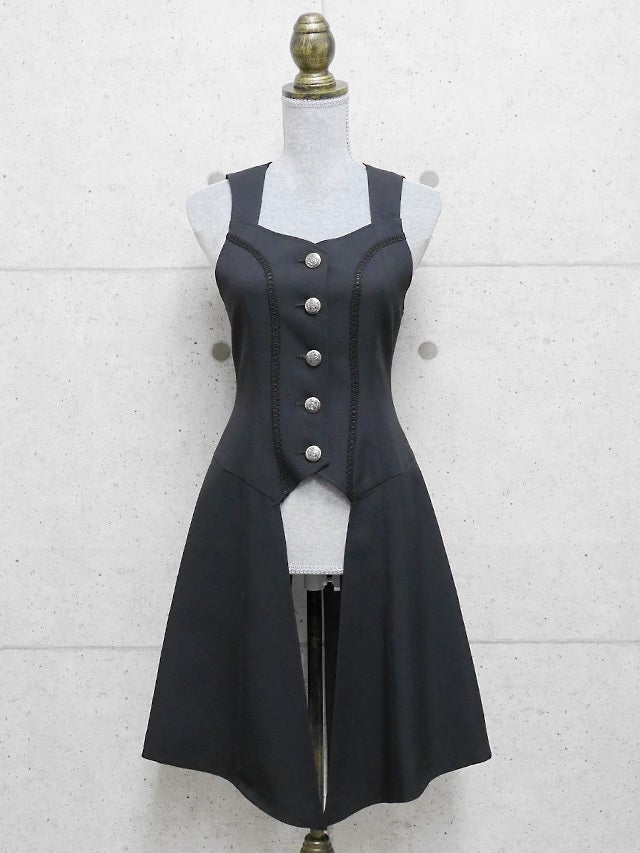 【美品】 MIHO MATSUDA ミホマツダ ベスト・ルブール ブラック Kaberu Vest by Miho Matsuda