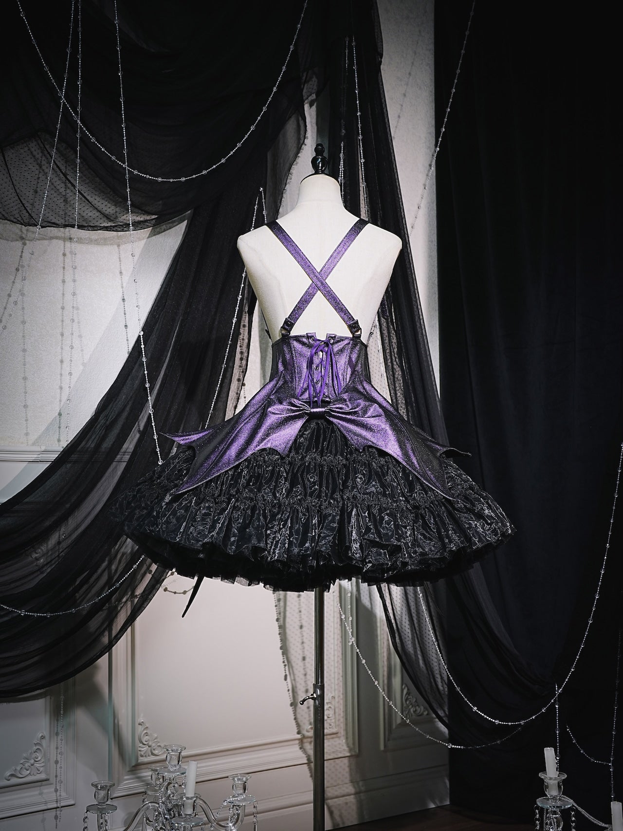 Hoshibako Works ~ Night Evil Harness Corset -bright- by Chinese