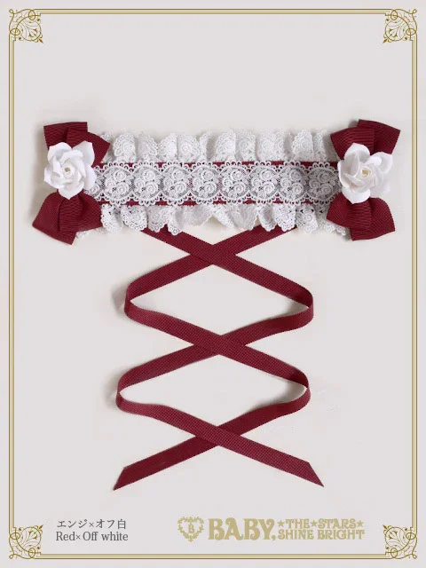 希少♡英国製 Rosalie可憐な花びらのフルセット8枚② Rosary Rose Headdress (2024 2nd release) by Baby, the Stars Shine