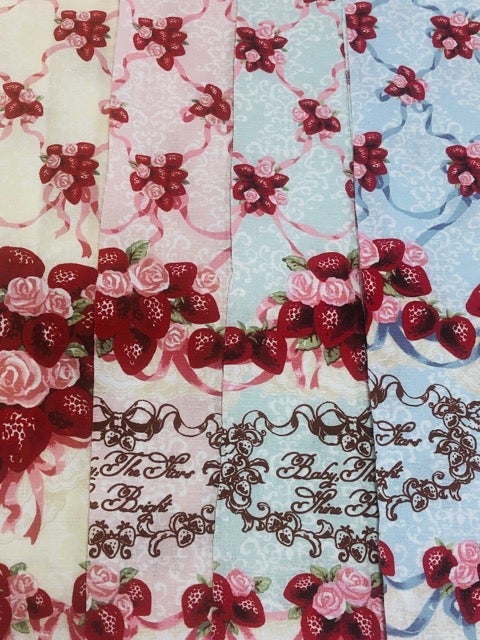BABY Strawberry Rose Bouquet柄JSK Ⅰアイボリー Strawberry Rose Bouquet JSK I by Baby, the Stars Shine Bright