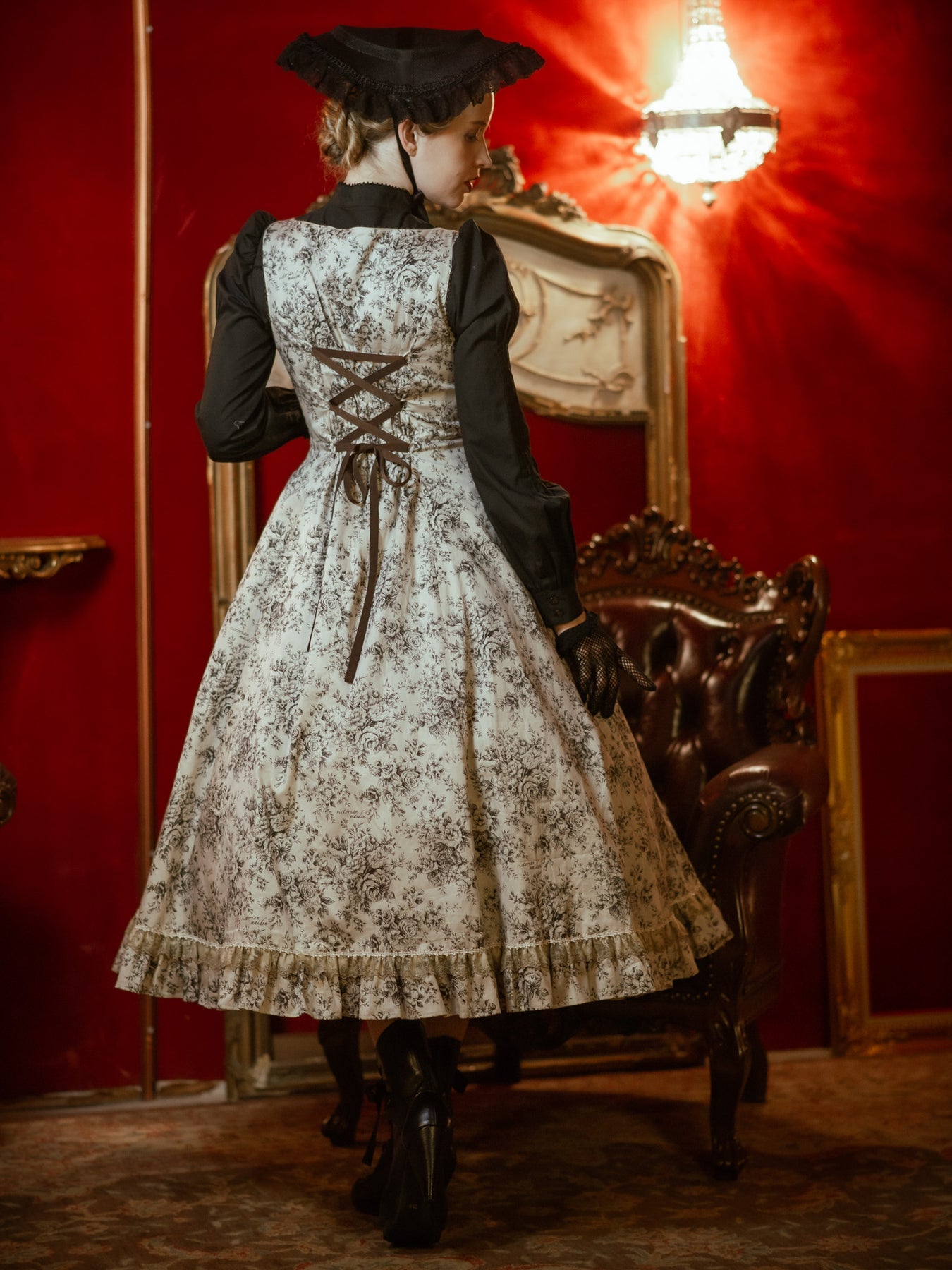 Toile de Rococo Bouquet JSK by Victorian Maiden