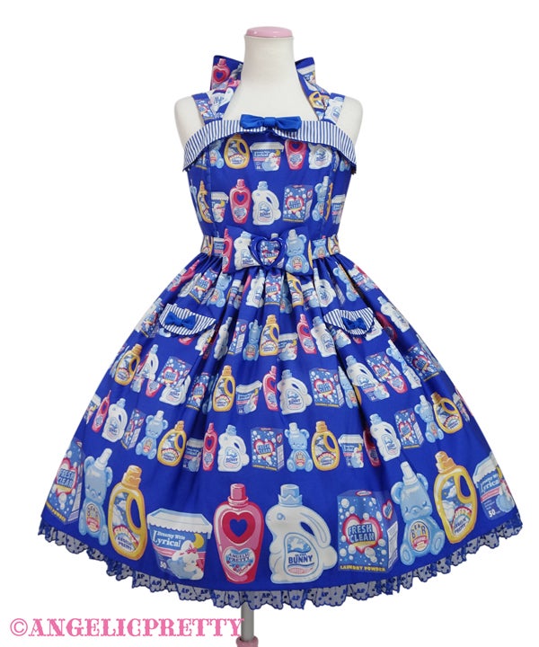 ワンピース angelic pretty sunny smile laundry Sunny Smile Laundry JSK Set by Angelic Pretty