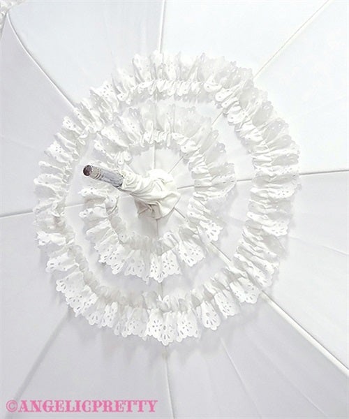 Frill Millefeuille Umbrella (2023 3nd Release) by Angelic Pretty