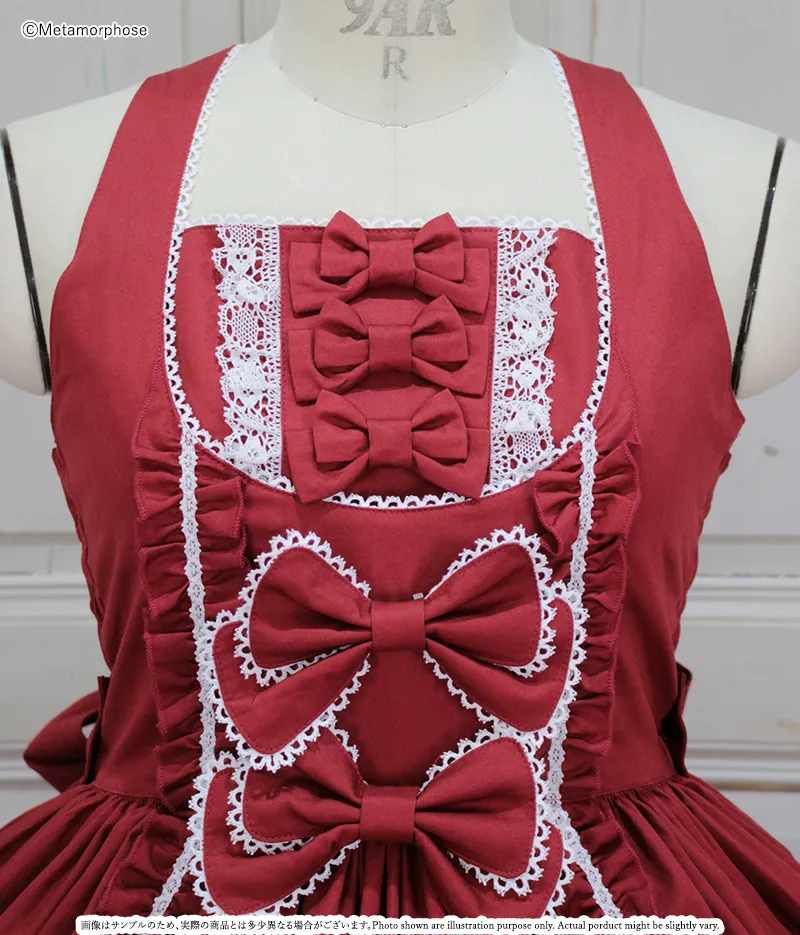 Front Open Frill JSK (Plus Size) (2025) by Metamorphose Temps de Fille