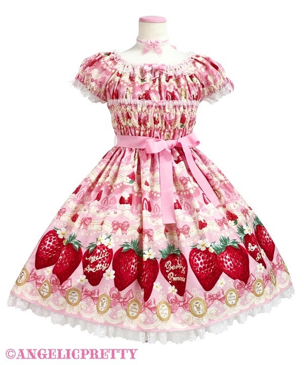 Melty Berry Princess OP (2024) by Angelic Pretty