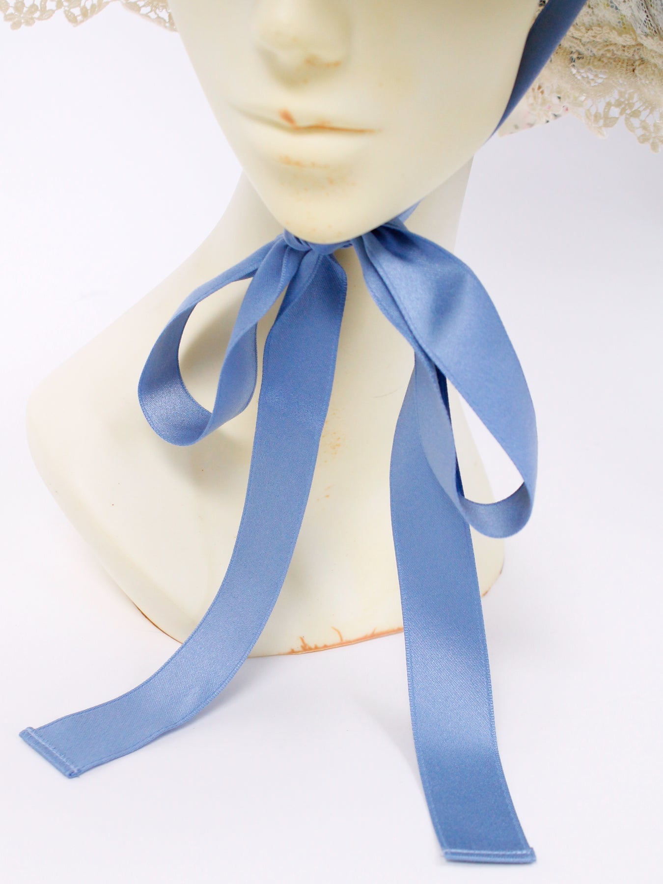 Rococo Bouquet Print Doll Hat by Victorian Maiden