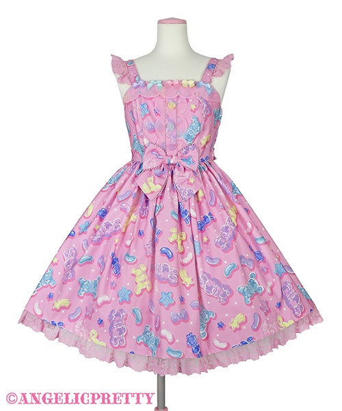 ゆ*る様 Angelic Pretty JellyCandyToys JSK Jelly Candy Toys JSK by Angelic Pretty