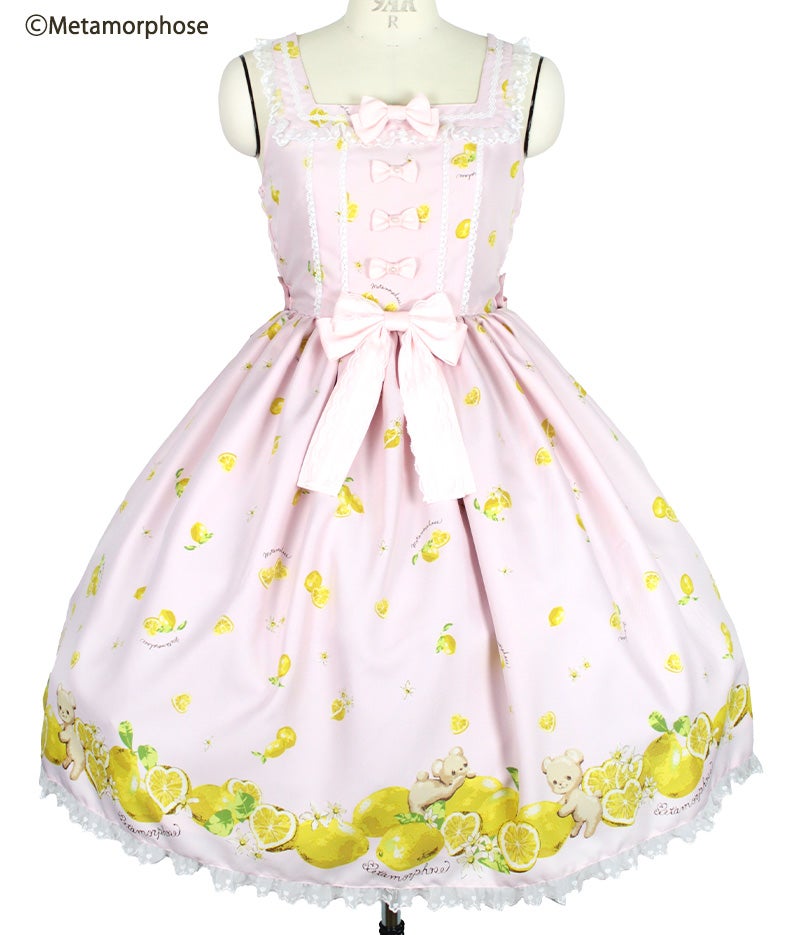 Dreaming heart♡Lemon Ribbon JSK (2022) by Metamorphose Temps de Fille