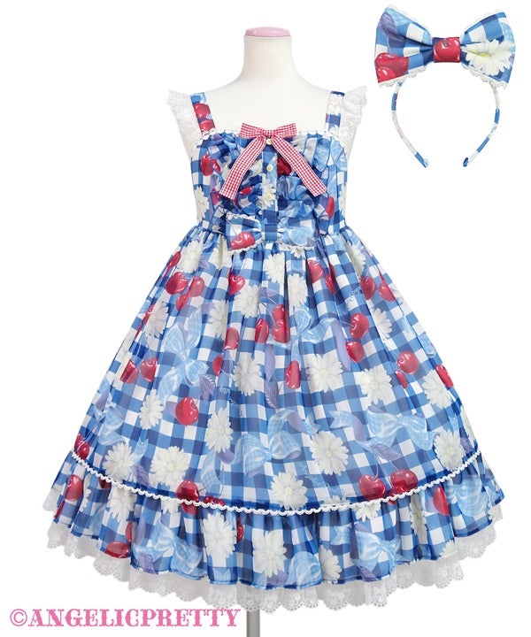 Angelic Pretty Sweet Cherry Margaret セット Sweet Cherry Margaret JSK Set (2022) by Angelic Pretty