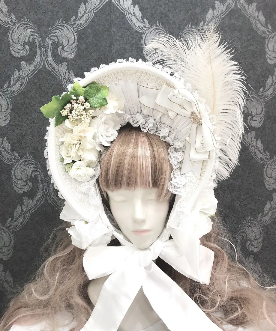 Triple Fortune 麦わらボンネット Doll Bonnet by Triple Fortune
