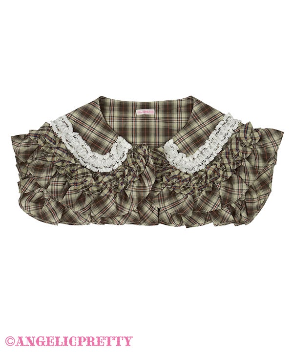 Charming Frill Collar (Check) by Angelic Pretty