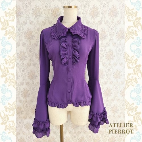 Louise Jabot Blouse (2023) by Atelier Pierrot