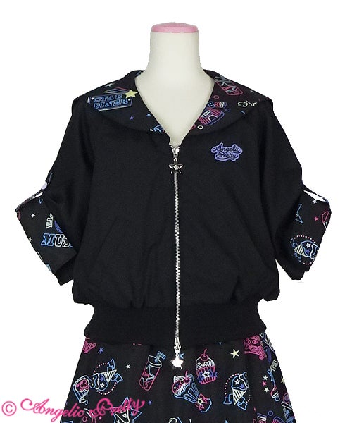 MTO] Neon Star Diner Sailor Blouson by Angelic Pretty