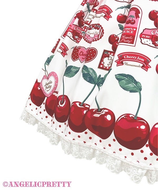 【3点セット】cherry jam label Cherry Jam Label JSK by Angelic Pretty