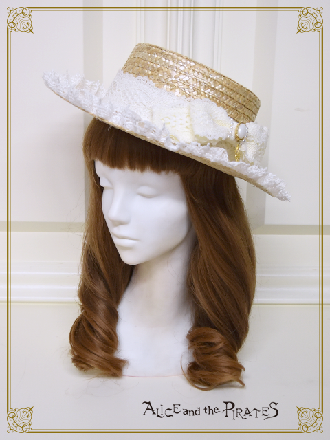 Lady Pearl Boater Hat by Alice and the Pirates
