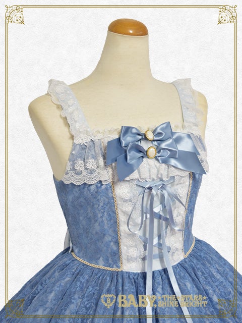 Floral Lace Flocky JSK by Baby, the Stars Shine Bright