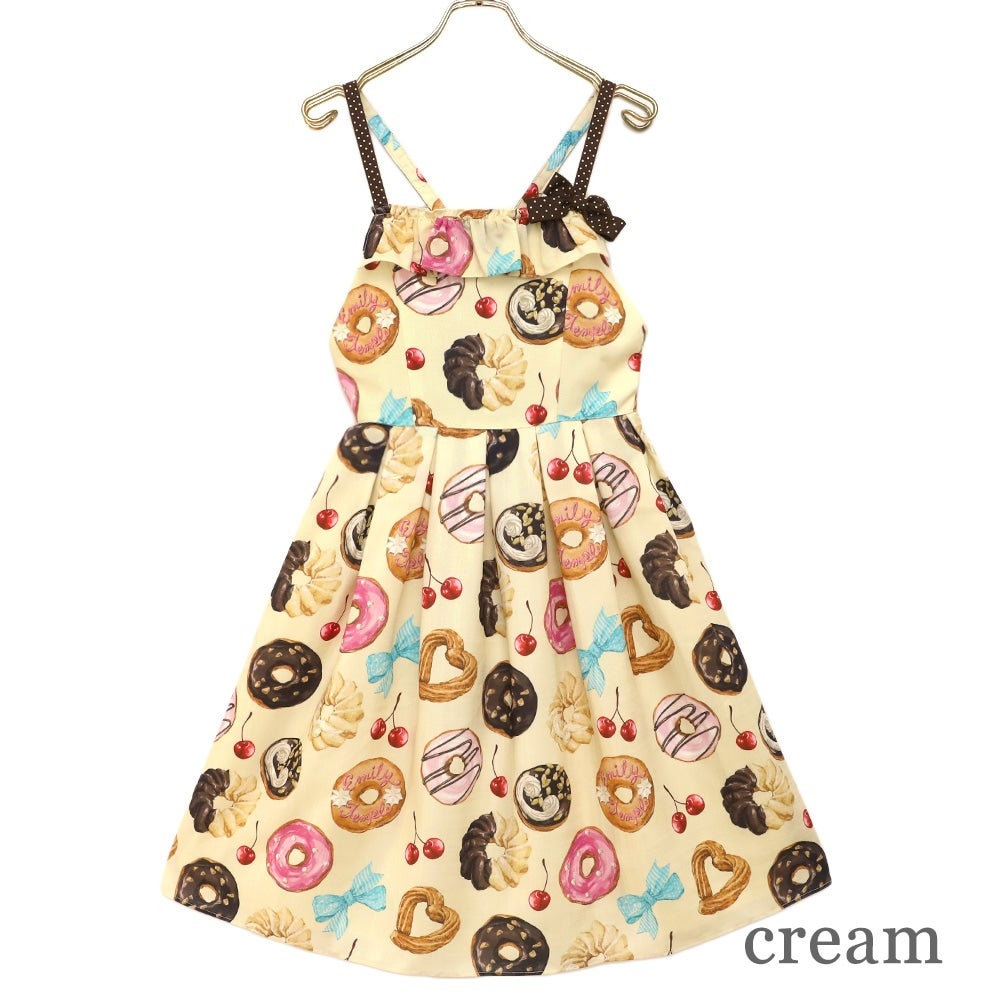 Many Donuts Camisole JSK (2024) by Emily Temple Cute