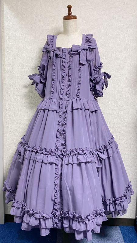 Square Neck Frill OP (Pico Frill) by Physical Drop