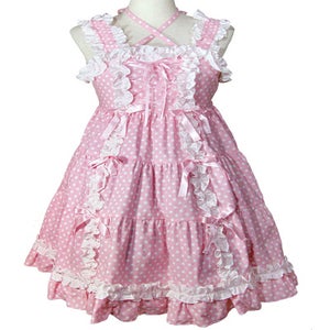 マキシマム JSK ピンクドット Sweet Dot Print JSK by MAXICIMAM