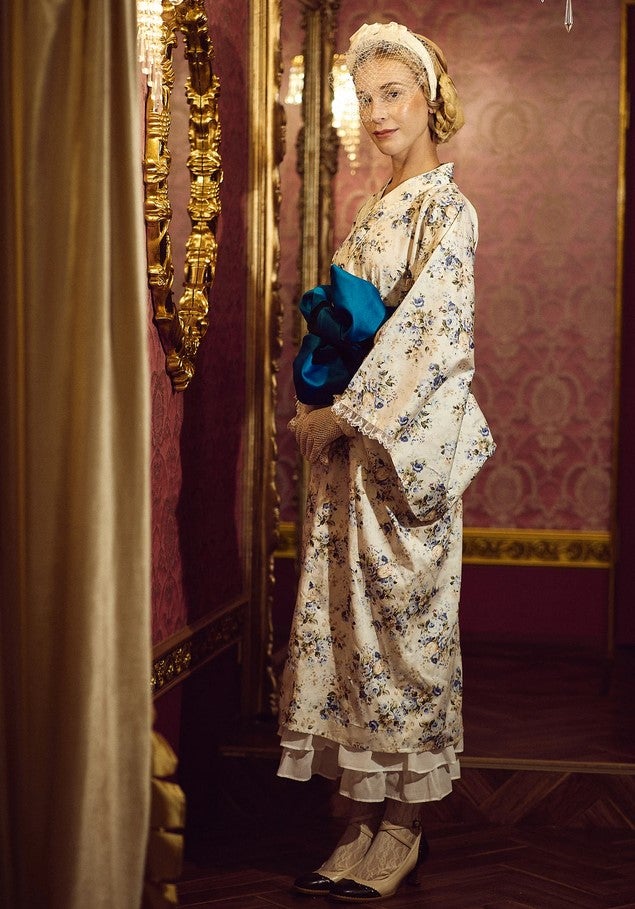 ヴィクトリアンメイデン　浴衣ドレス Rococo Bouquet EASY Yukata Set by Victorian Maiden