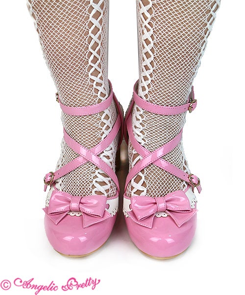 Angelic Pretty Trio Heartシューズ Sサイズ ピンク 商品詳細ページ