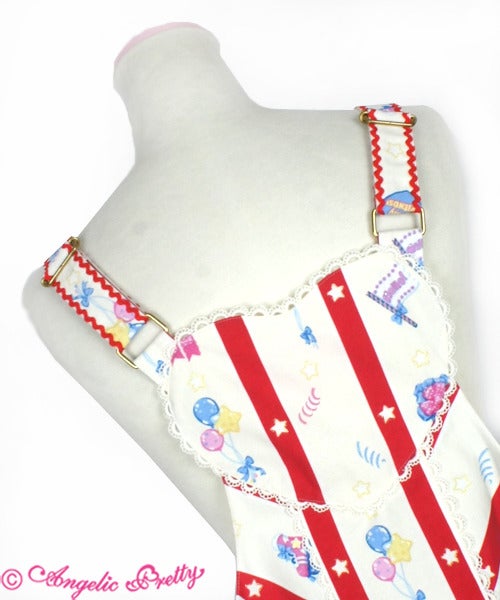 Angelic Pretty Toy Doll Box サロペット　アイボリー Toy Doll Box Salopette by Angelic Pretty