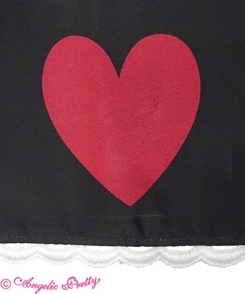 Angelic Pretty Dolly Heart ワンピース 赤 ハート柄 Dolly Heart OP by Angelic Pretty