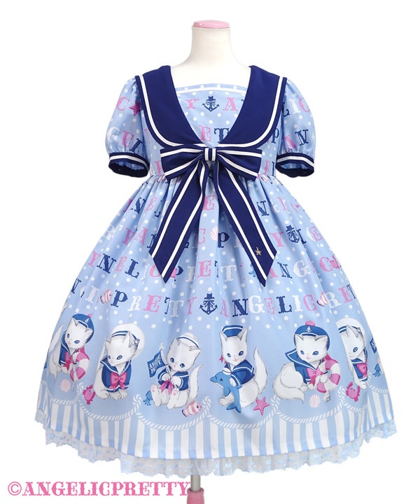 Sailor Marine Kitten OP by Angelic Pretty