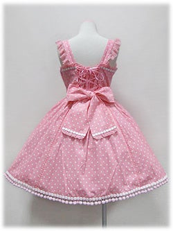 Polka Dot Milky-chan Applique JSK by Angelic Pretty