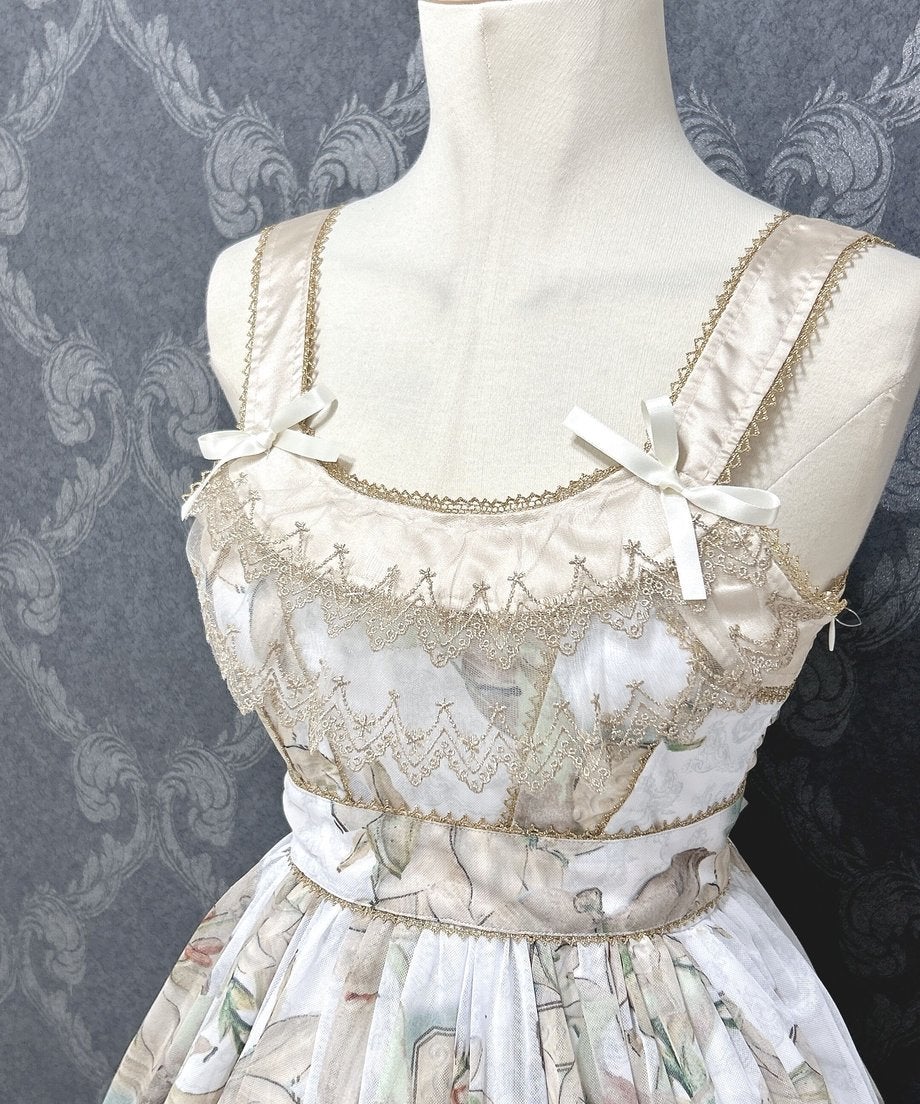 Lily Cross High Waist JSK by Triple Fortune