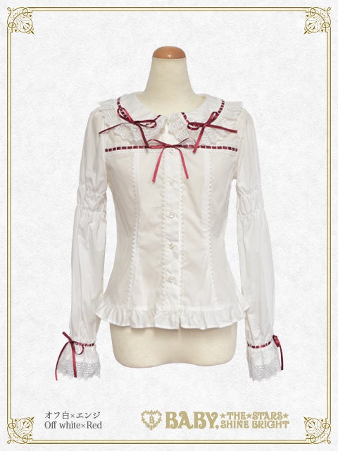 Ribbon Ribbon Drop Blouse (2022 2nd release) by Baby, the Stars