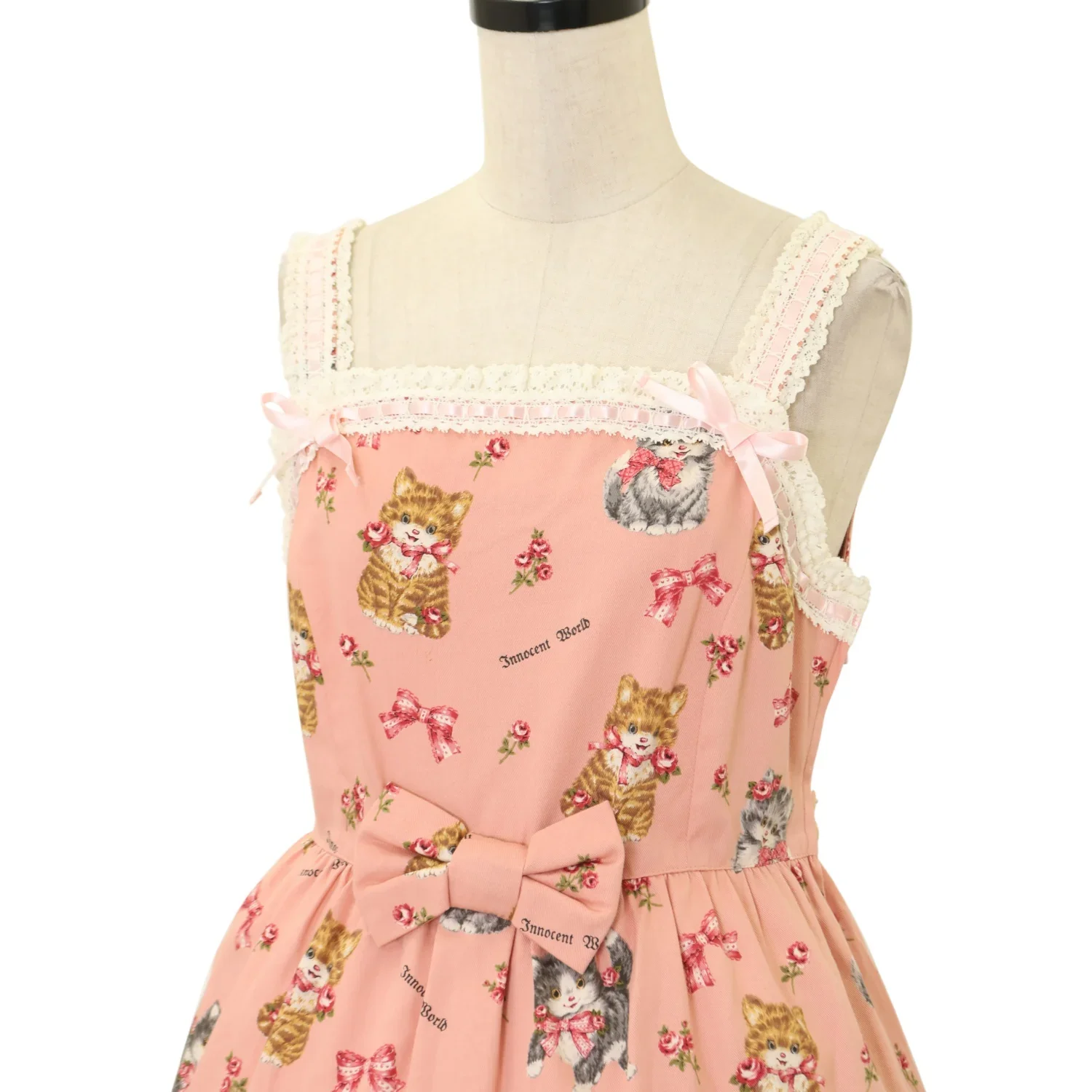 Cat Pattern High Waist JSK by Innocent World