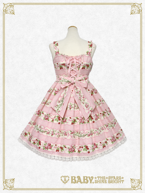 Sweetie Gingham Border JSK I (2018) by Baby, the Stars Shine Bright