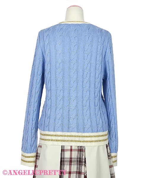 Bunny College Cardigan by Angelic Pretty